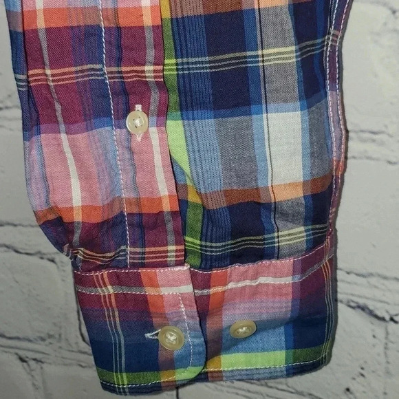 Men's Johnnie-O Hangin' Out Button Down Long-sleeved Size L Color Wake - Picture 7 of 15